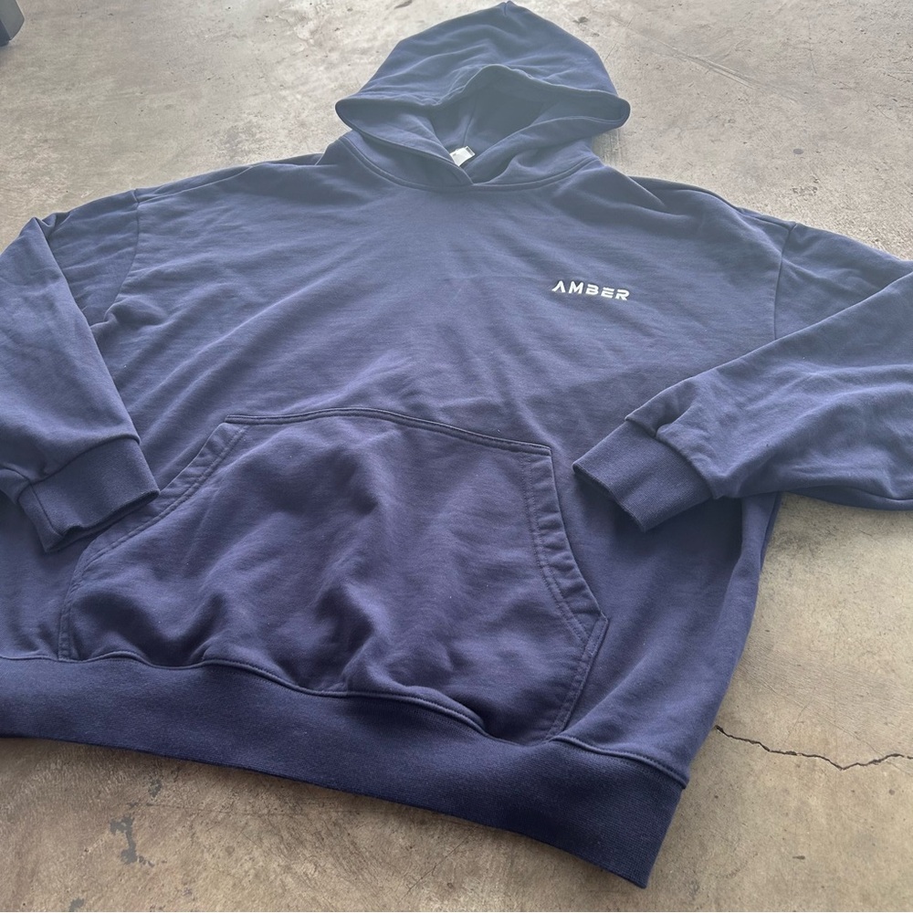 Men's Deep Blue Hoodie